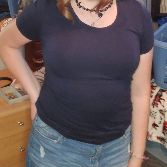 Small navy blue Kenar t-shrit - Picture 3 of 5